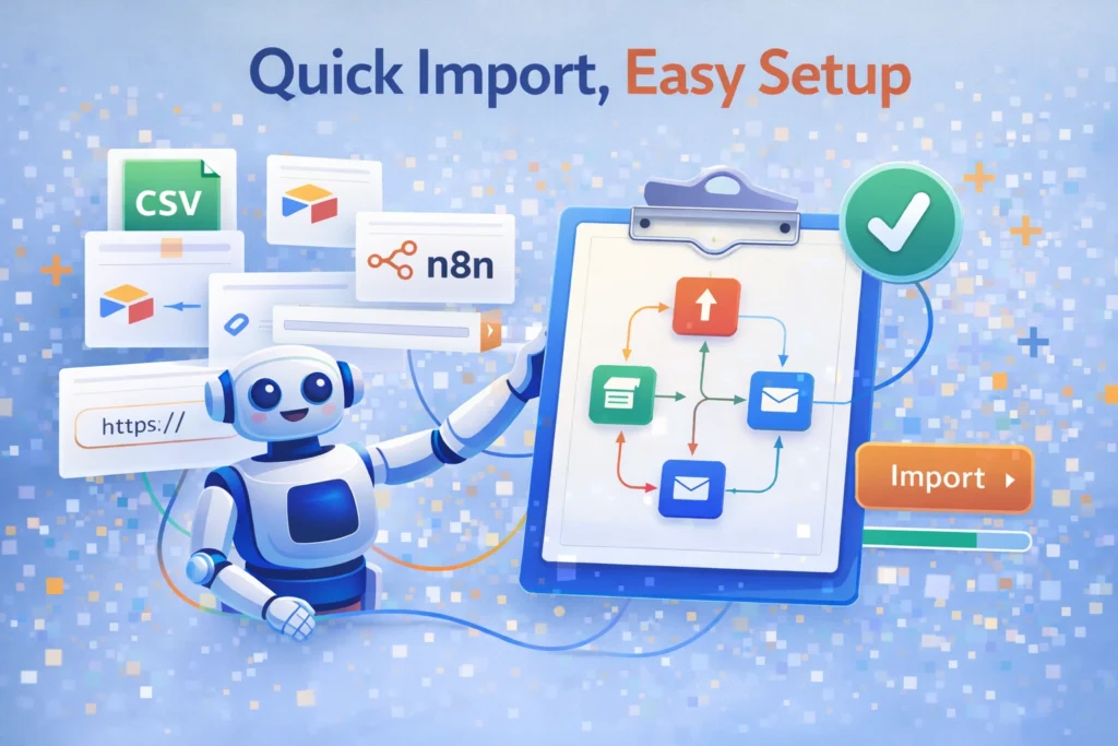 Quick Import, Easy Setup