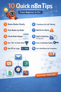 10 Short n8n Tips
