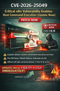 CVE-2026-25049: Critical n8n Workflow Vulnerability Enables Host Command Execution (Patch Now)