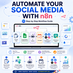 Automate social media with n8n