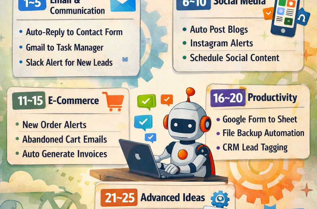 Top 25 n8n automation ideas for beginners