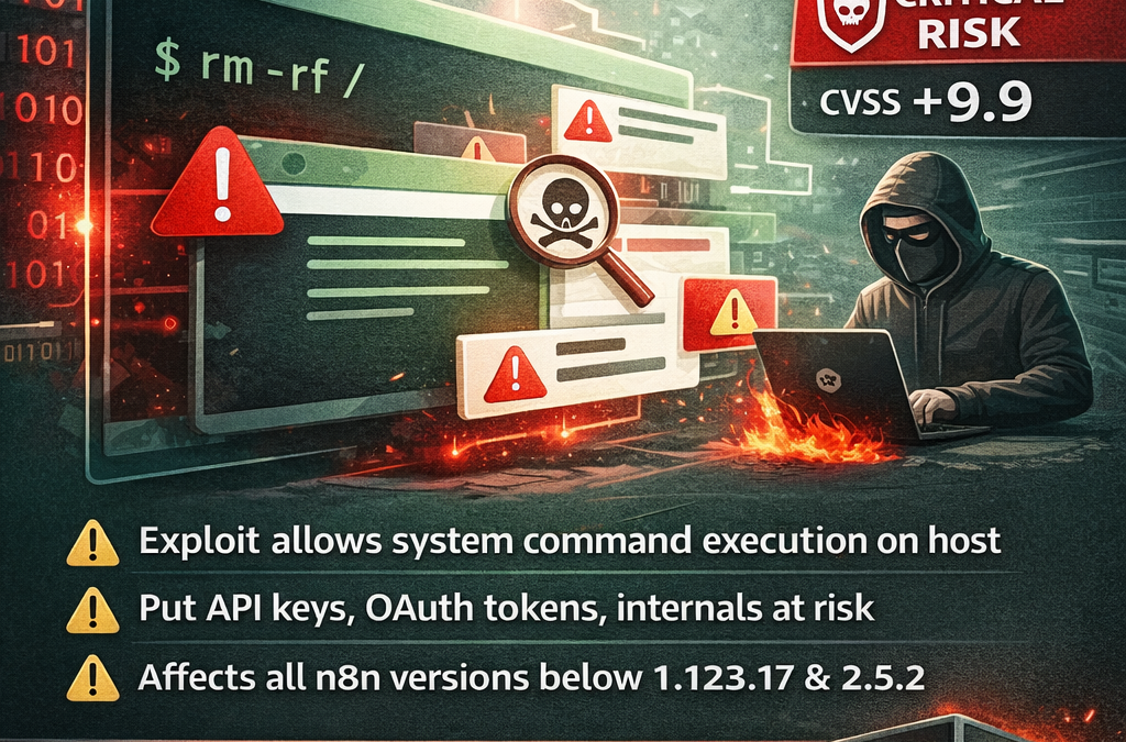 CVE-2026-25049: Critical n8n Workflow Vulnerability Enables Host Command Execution (Patch Now)