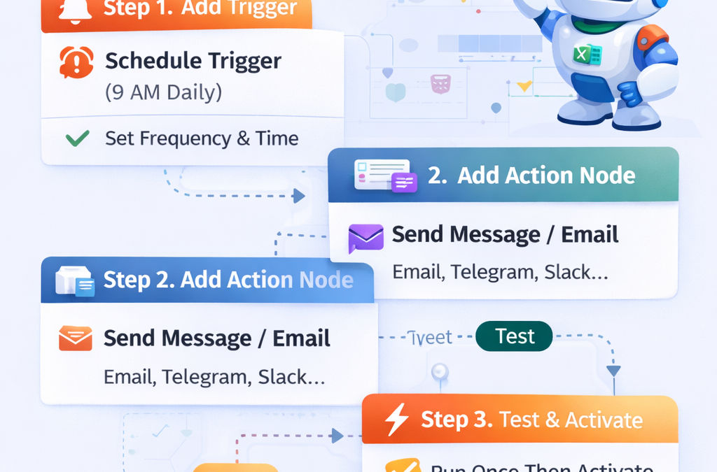 Create Your First Workflow in n8n (Step-by-Step Beginner Guide)