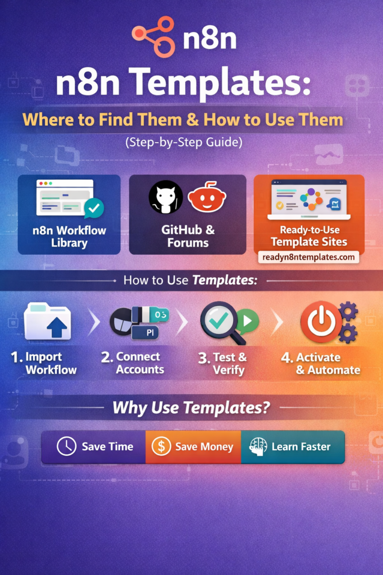 n8n Templates: Where to Find Them and How to Use Them (Step-by-Step Guide)