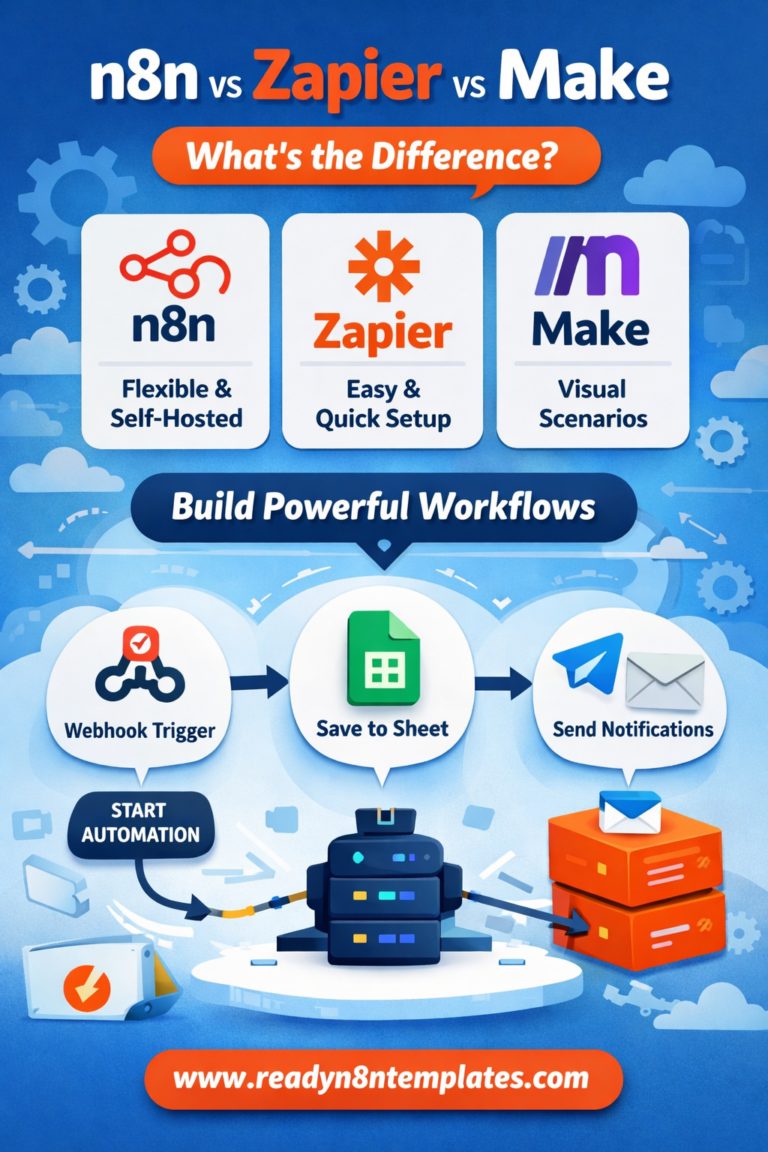 How is n8n Different from Zapier or Make