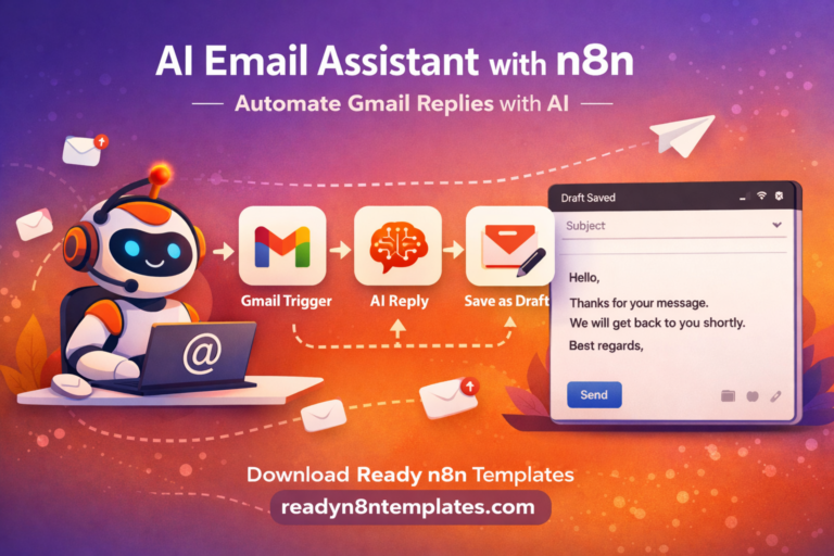 AI Email Assistant with n8n: Automatically Write Email Replies from Gmail Drafts