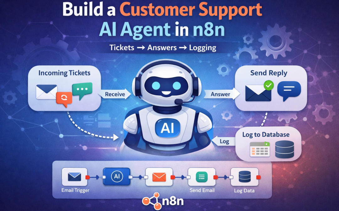 n8n customer support AI agent