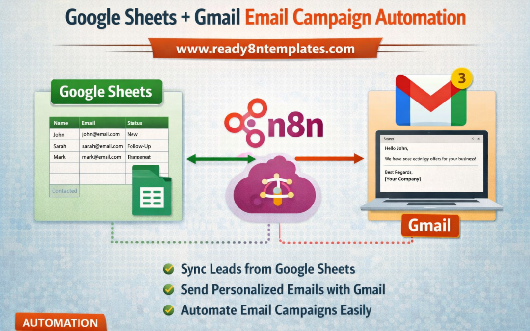 Google Sheets Gmail Email Campaign Automation in n8n