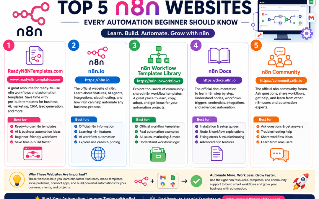 Top 5 n8n websites